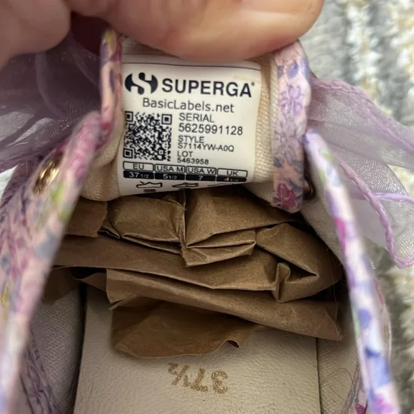 LoveShackFancy x Superga Floral Sneakers - Picture 10 of 13